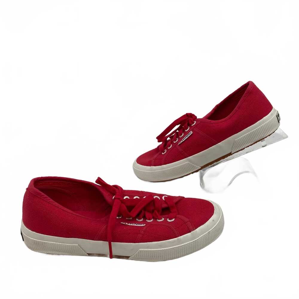 Superga Red Canvas Sneakers | Women’s EU39 / US8, Classic